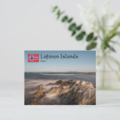 Rost Lofoten-Inseln Postkarte (Stehend Vorderseite)