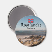 Rost Lofoten Magnet (Vorderseite/Rückseite)