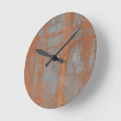Rost Runde Wanduhr (Winkel)