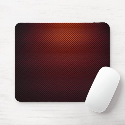 Rost-Russ-Kohlefaser gemustert Mousepad (Mit Mouse)