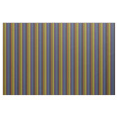 Rost, Senf & Indigo Retro-Streifen Stoff (Yard (91,4 cm))