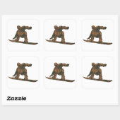 Rost Snowboard Aufkleber (Blatt)