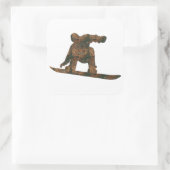 Rost Snowboard Aufkleber (Tasche)
