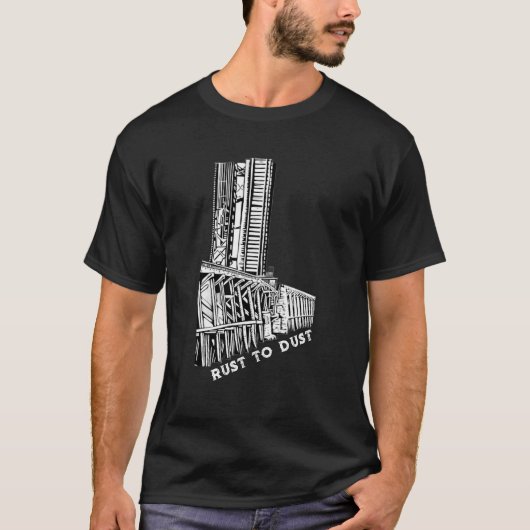 Rost to Dust - Larkspur Trestle T-Shirt (Vorderseite)
