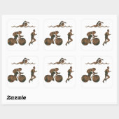 Rost Triathlon Sticker (Blatt)