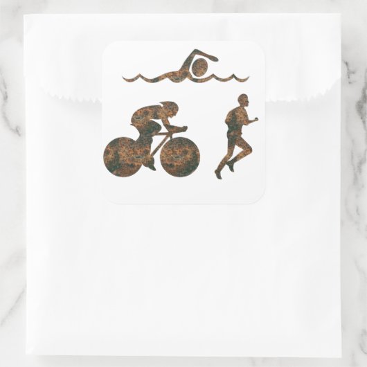 Rost Triathlon Sticker (Tasche)