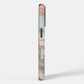 Rost und Aquamarin marmoriert Case-Mate iPhone Hülle (Rückseite / Rechts)