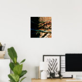 Rost- und Blankdraht Poster (Heimbüro)