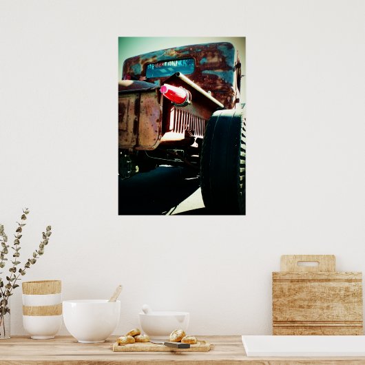 Rost und Rost. Poster (Küche)