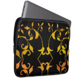 Rost und schwarz laptopschutzhülle (Vorne Rechts)