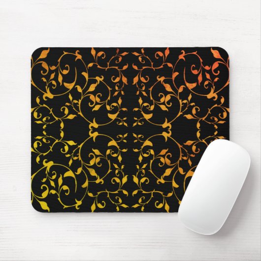 Rost und schwarz mousepad (Mit Mouse)