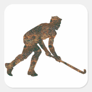 Rost Unihockey Aufkleber