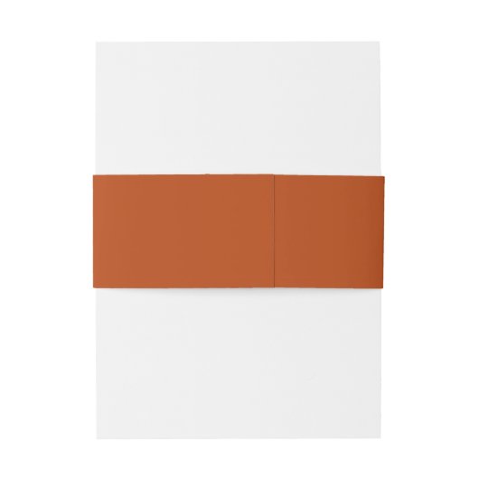 Rost von hoher Qualität gefärbt Einladungsbanderole (Rückseitenbeispiel)
