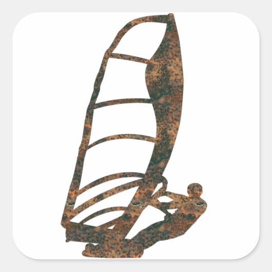 Rost Windsurfen Aufkleber (Vorderseite)