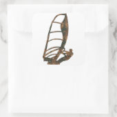 Rost Windsurfen Aufkleber (Tasche)