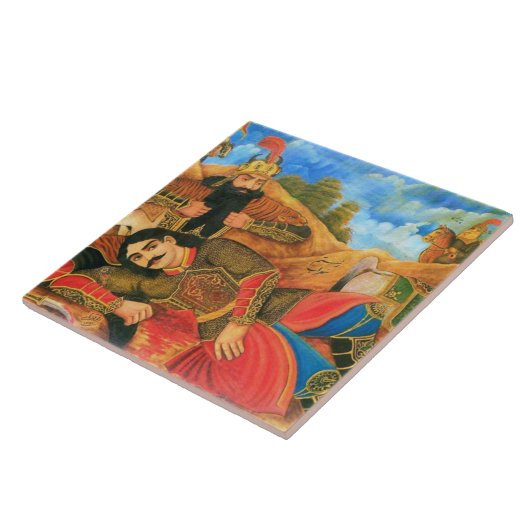 Rostam & Sohrab Fliese (Seite)