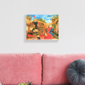 Rostam & Sohrab Print Leinwanddruck (Insitu (Wohnzimmer))