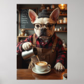 Rostbosse der Rinde: Flanell und Schaumstoff Poster (Vorne)