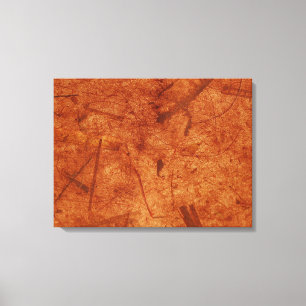 Rostbrauner Bananen-Papier umwickelter Leinwanddru Leinwanddruck