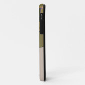 Rostbrauner Tartan kariert Case-Mate iPhone Hülle (Hinten/Links)