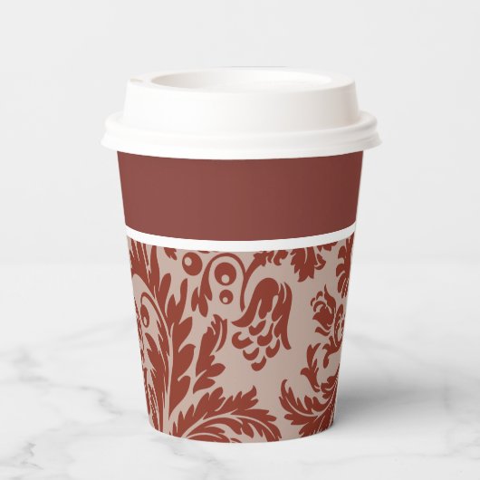 Rostdampfer Pappbecher (Rückseite)