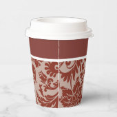 Rostdampfer Pappbecher (Rechts)