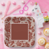 Rostdampfer Pappteller (Party)