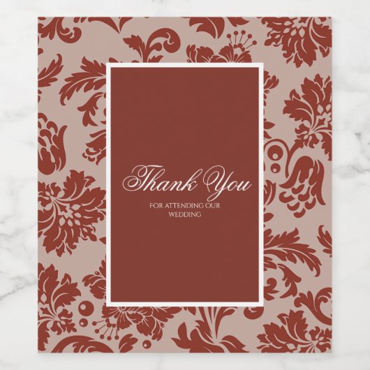 Rostdampfer Weinetikett (Einzelnes Label)