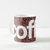 Röste Kaffeebohnen - Tasse (Vorderseite Links)