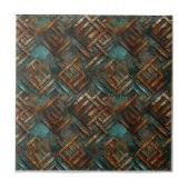 Rosteisenmetall Fliese (Vorderseite)