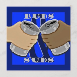 Rösten der Bier-Dosen-Party Einladung