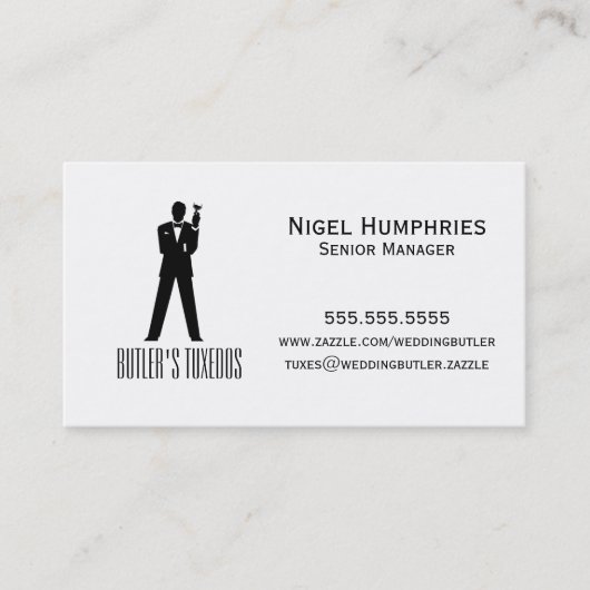 Rösten der Herr-KleinVisitenkarte Visitenkarte (Vorderseite)