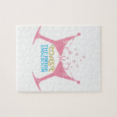 Rösten Sie die Braut und den Bräutigam Puzzle (Horizontal)