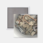 Rostend Magnet (Vorderseite/Rückseite)
