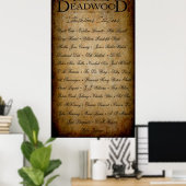 ROSTER DER NOTABELLEN BÜRGER POSTER (Heimbüro)