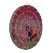 Roster im Lila Gras Dartscheibe (Vorderseite Links)