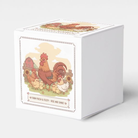 roster in the farm quote geschenkschachtel (Vorderseite)