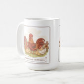 roster in the farm quote kaffeetasse (Vorderseite Links)