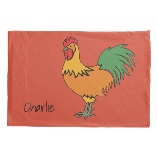 Roster-individuelle Name und farbige, reversible K Kissenbezug (Rückseite)