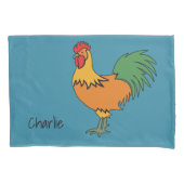 Roster-individuelle Name und farbige, reversible K Kissenbezug (Vorderseite)