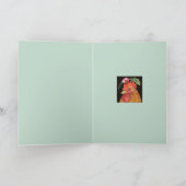 Roster mit rassiger Hutkarte Karte (Innenseite)