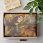 Roster mit Sonnenblumen Ölgemälde Decoupage Seidenpapier (Geschenk)