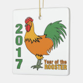 Roster-Ornament 2017 Keramikornament (Links)