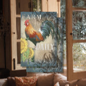 Roster Sonnenblumen Frische Pasta machen Seidenpapier