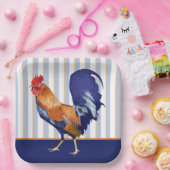 Roster Streifen Papier Teller (Party)