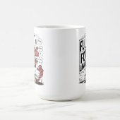 Roster tragen Brillen Fluent in der Sprache der Vö Kaffeetasse (Mittel)