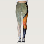 Roster und Hühner Leggings (Vorderseite)