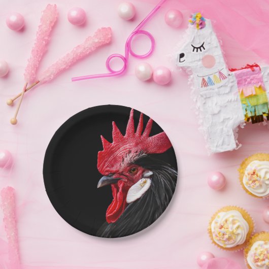 Rosterportrait Pappteller (Party)