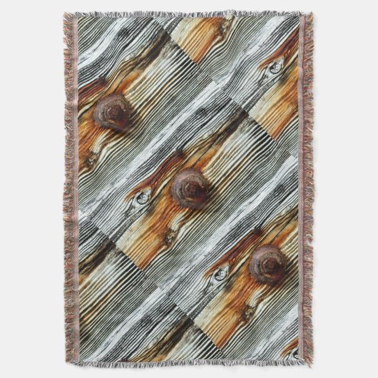 Rostes Treibholz, grau Thunder_Cove Decke (Vorderseite Vertikal)