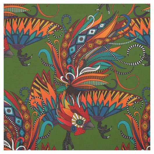 Rostfarbe Stoff (Muster)